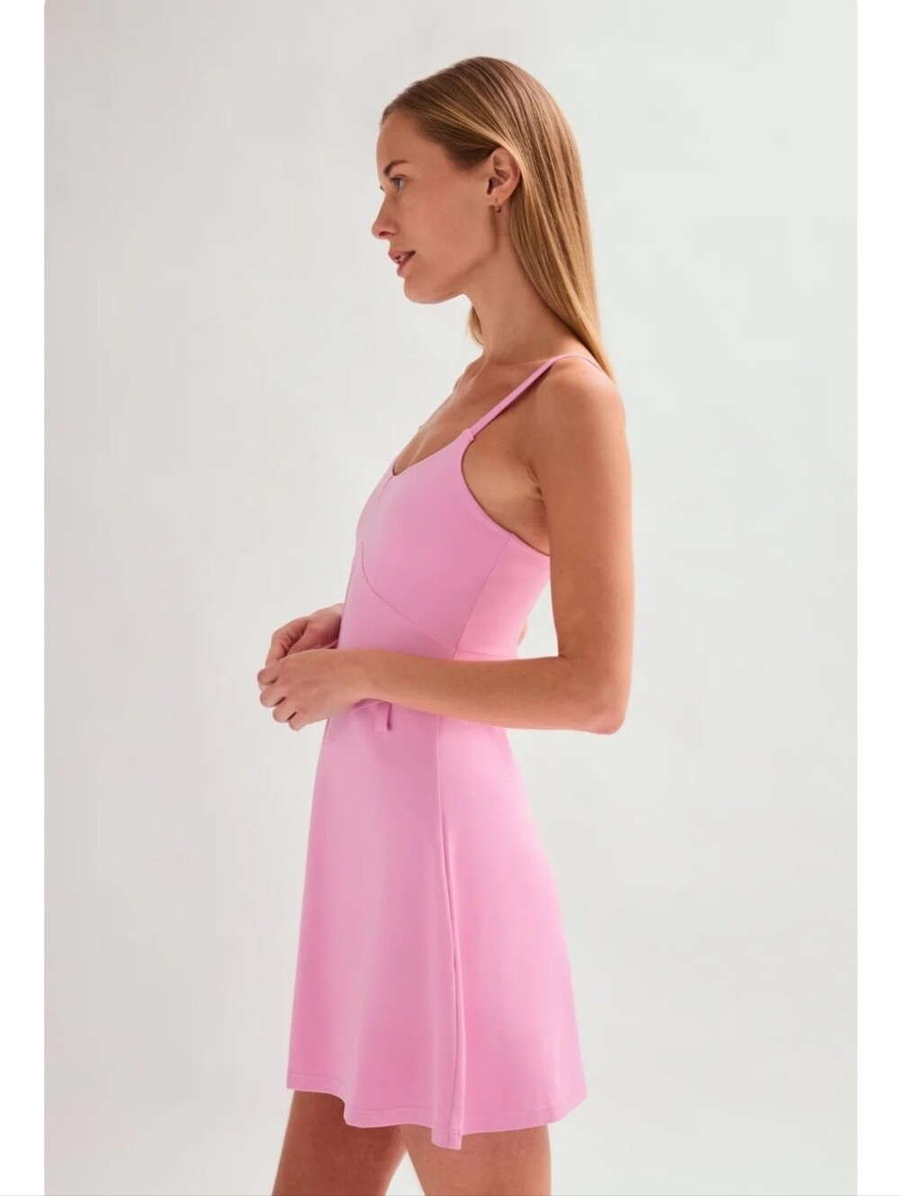 Gilfriend Collective  Mariposa Emery Seamed Dress Fit & Flare Dress Size XXXL NW - Picture 6 of 7